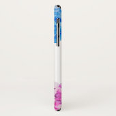 Monogram | Hydrangea Floral Waterverf Case-Mate iPhone Case (Achterkant/links)