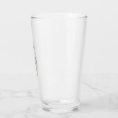 Monogram I - 16 oz glas (Links)