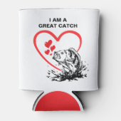 Monogram I BEN EEN GROTE VANGSTliefde Gevist Blikjeskoeler (Voorkant)