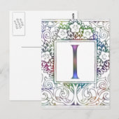 Monogram I Briefkaart (Voorkant / Achterkant)