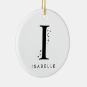 Monogram I hemelse naam Keramisch Ornament (Rechts)