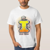 Monogram I Sock Monkey T-Shirt (Voorkant)