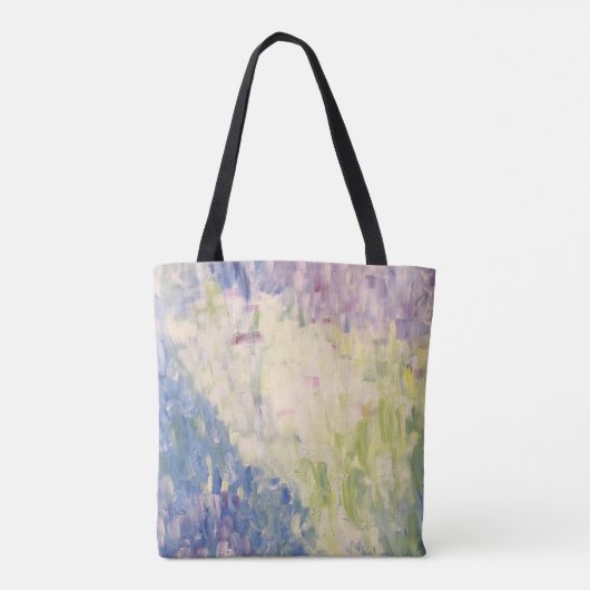 Monogram Impressionisme Abstracte Canvas tas voor  (Achterkant)
