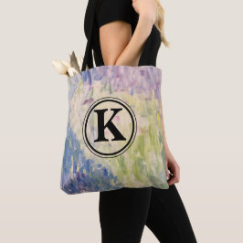 Monogram Impressionisme Abstracte Canvas tas voor 