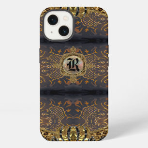 Monogram in barokstijl van Morjianae iPhone 13 Hoesje