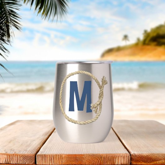 Monogram in touw Lijst (Strand)