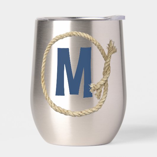 Monogram in touw Lijst (Links)
