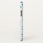 Monogram | Indigio Waterverf Print Case-Mate iPhone Case (Achterkant / rechts)
