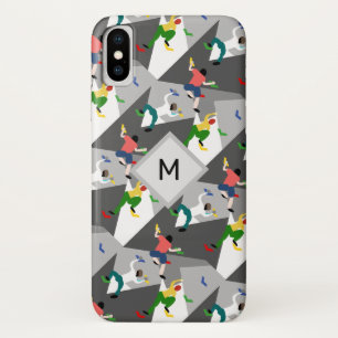 Monogram Indoor Klimmen Case-Mate iPhone Case
