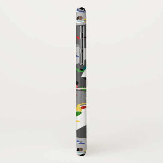 Monogram Indoor Klimmen Case-Mate iPhone Case (Achterkant/links)