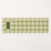 Monogram | Indoor Oasis | Palmstructuurpatroon Yogamat (Voorkant (horizontaal))