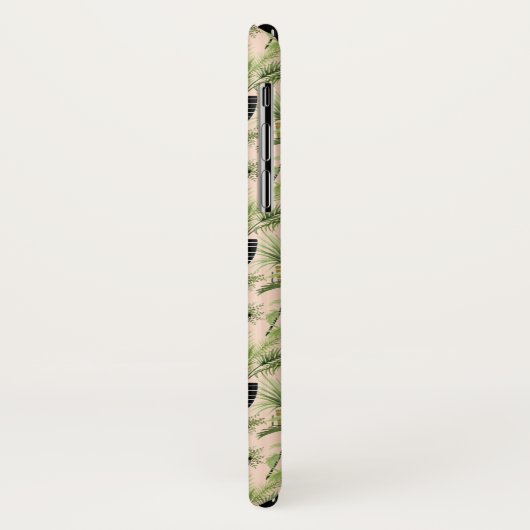 Monogram | Indoor Oasis | Plant Lineup Patroon Case-Mate iPhone Case (Achterkant/links)