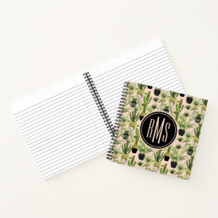 Monogram   Indoor Oasis   Plant Lineup Patroon Notitieboek