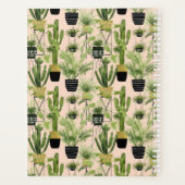 Monogram | Indoor Oasis | Plant Lineup Patroon Planner (Achterkant)
