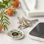 Monogram | Indoor Oasis | Plant Lineup Patroon Sleutelhanger (Zijkant)