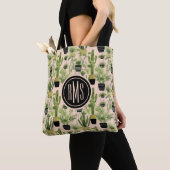Monogram | Indoor Oasis | Plant Lineup Patroon Tote Bag (Dichtbij)