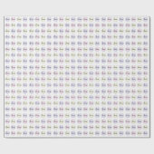 Monogram Initiaal Aangepaste Logo Cadeaupapier (Vlak)