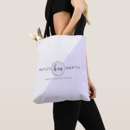 Monogram Initiaal Aangepaste Logo - Tote Bag