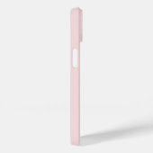 Monogram Initiaal Blush Pink Modern Case-Mate iPhone Case (Achterkant / Rechts)