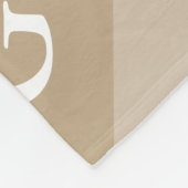 Monogram Initiaal Diamond - Luxe look Deken (Hoek)