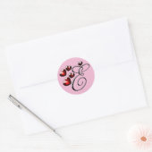 monogram initiaal E stickers (Envelop)