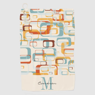 Monogram Initiaal en naam op maat Golfhanddoek