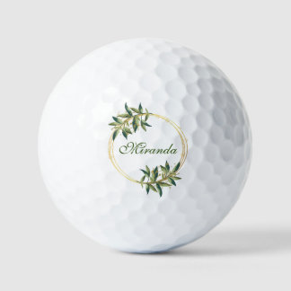 Monogram Initiaal en naam Persoonlijke Golf Balls Golfballen
