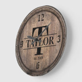 Monogram Initiaal Familienaam gevestigd Grote Klok (Hoek)