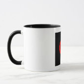 Monogram Initiaal G Zwart Wit Combo Mok (Links)