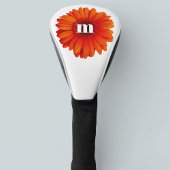 Monogram Initiaal Gerbera Daisy Golfheadcover