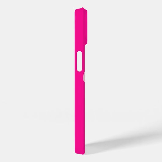 Monogram Initiaal heet roze Case-Mate iPhone Case (Achterkant / Rechts)