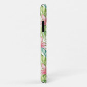 Monogram Initiaal iPhone Gepersonaliseerd tropisch Case-Mate iPhone Case (Achterkant/rechts)