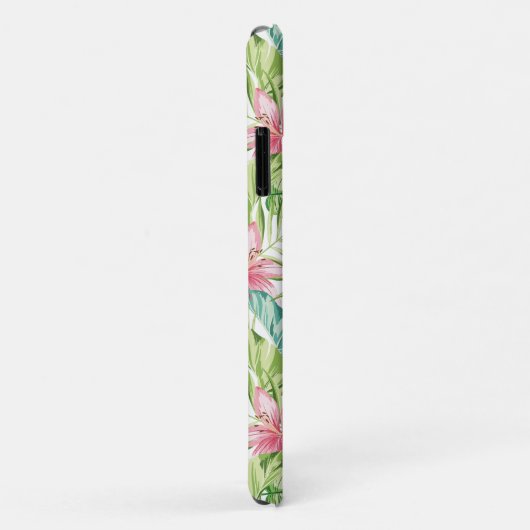 Monogram Initiaal iPhone Gepersonaliseerd tropisch Case-Mate iPhone Case (Achterkant/rechts)