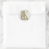 monogram initiaal K stickers (Tas)
