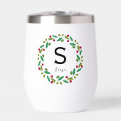 Monogram initiaal - Kerstmis (Voorkant)