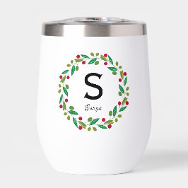 Monogram initiaal - Kerstmis