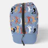 Monogram Initiaal Kitty Cat Gepersonaliseerd Toilettasje (Rechts)