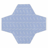 Monogram Initiaal Letter A, Blue Voetbal (Enkel)