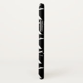 Monogram Initiaal letter A Case-Mate iPhone Case (Achterkant / rechts)