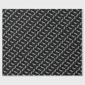 Monogram Initiaal Letter A, kies Achtergrondkleur Cadeaupapier (Vlak)