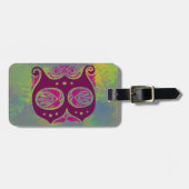  monogram Initiaal letter B Bagagelabel (Voorkant horizontaal)