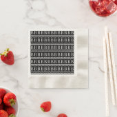 Monogram Initiaal letter B Servetten (Insitu)
