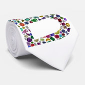 Monogram Initiaal letter B Stropdas (Opgerold)