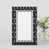 Monogram Initiaal letter C Briefpapier (Staand voorkant)