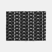 Monogram Initiaal letter C Fleece Deken (Voorkant (Horizontaal))