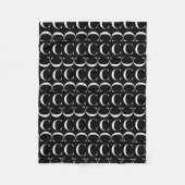 Monogram Initiaal letter C Fleece Deken (Voorkant)