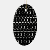 Monogram Initiaal letter C Keramisch Ornament (Rechts)