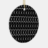 Monogram Initiaal letter C Keramisch Ornament (Rechts)