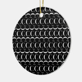 Monogram Initiaal letter C Keramisch Ornament (Links)