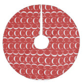 Monogram Initiaal letter C Kerstboom Rok (Voorkant)